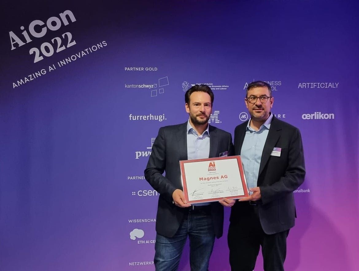 Swiss AI Awards 2nd place photo